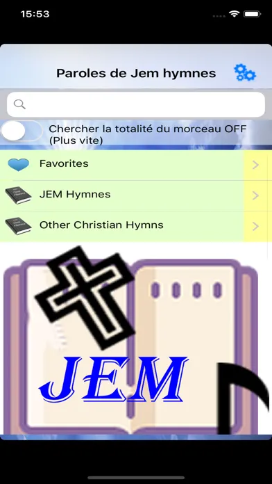 Paroles de chanson JEM应用截图