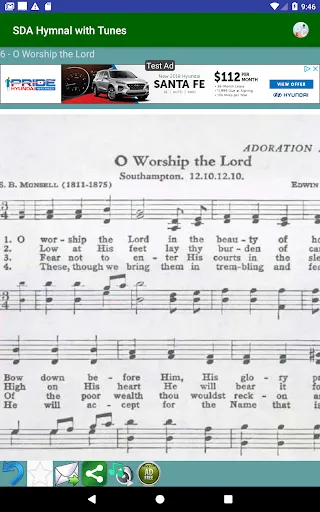 SDA Hymnal with Tunes Screenshots