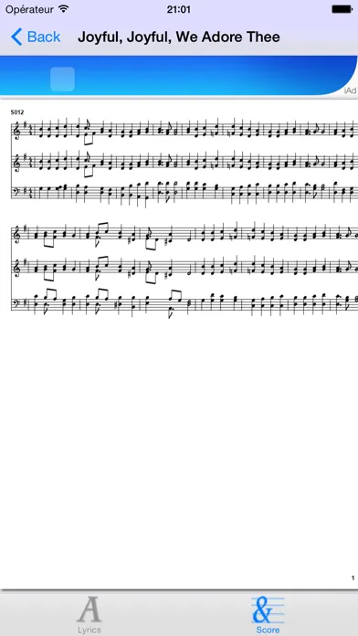 Worship Scores Lyrics & Tunes Ekran Görüntüleri