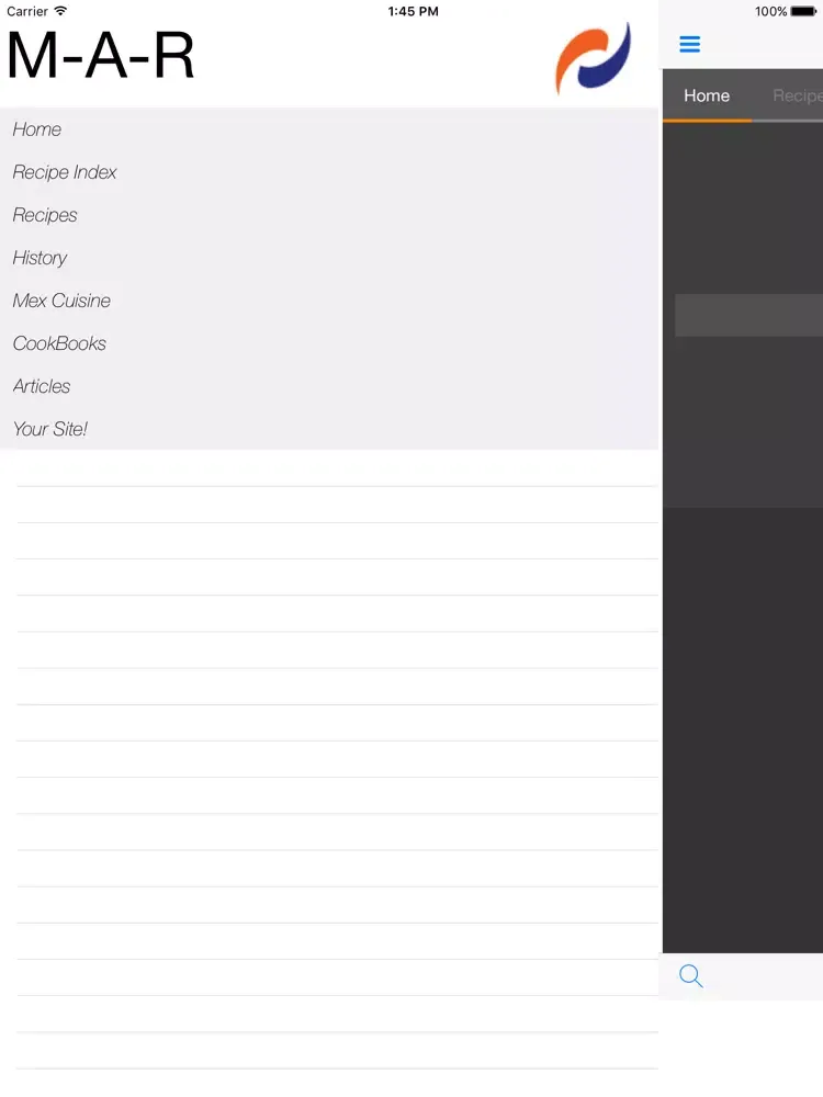 M-A-R iPad  Screenshots