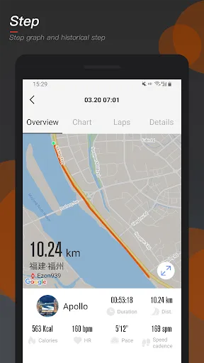 Zrzuty ekranu RunnerKit