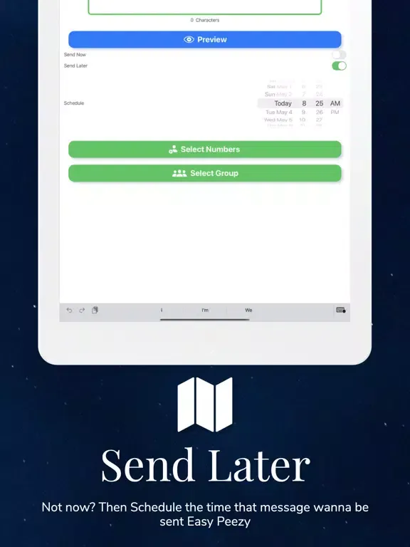 EZPZ-SEND iPad  Screenshots