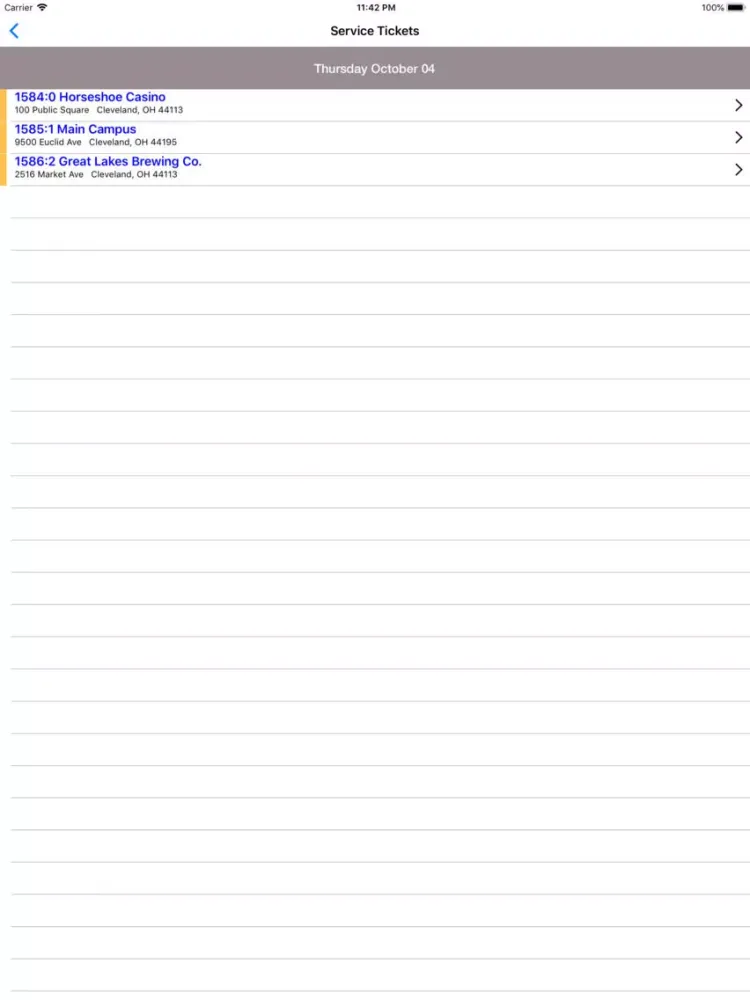 صور EZshred Route Tracker iPad 