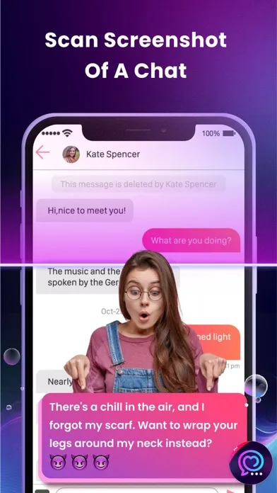 Ảnh chụp màn hình của AI Reply - Dating Message