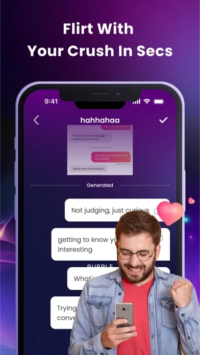 Ảnh chụp màn hình của AI Reply - Dating Message