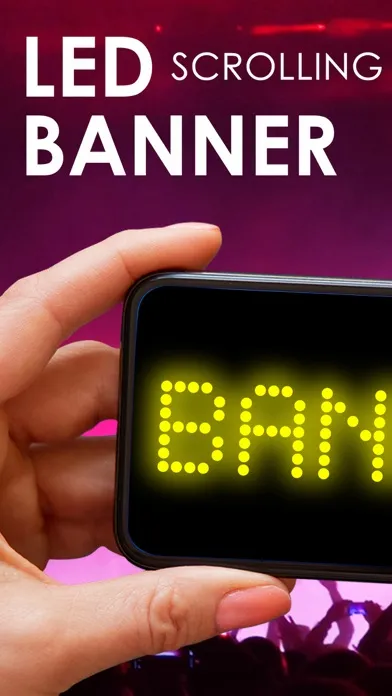 Tangkapan layar LED Banner - Led Board
