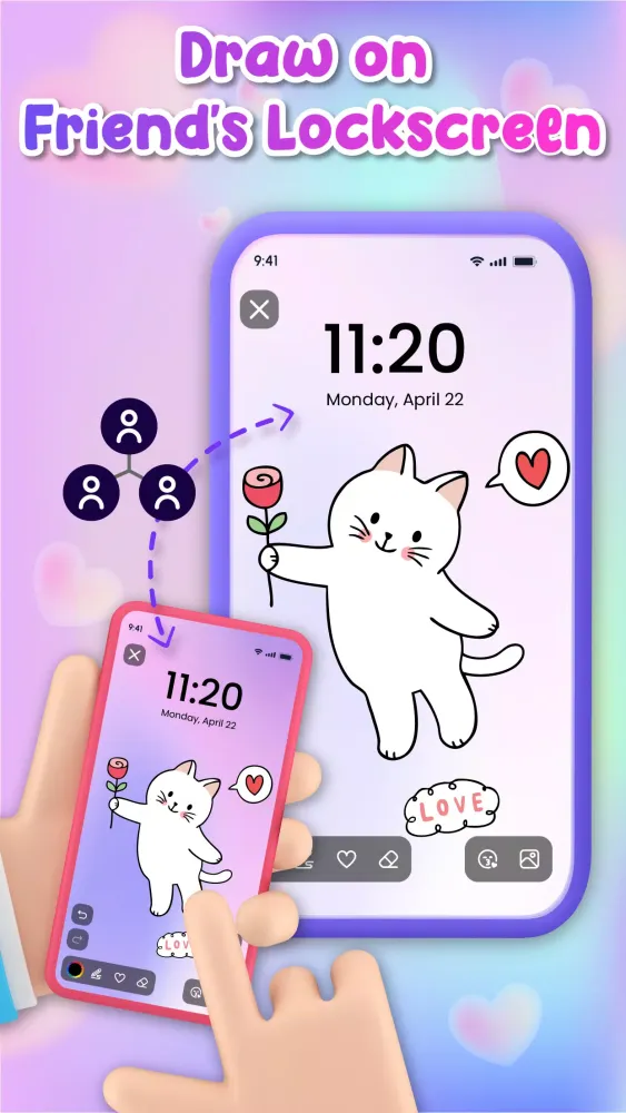 Lockscreen Drawing應用截圖