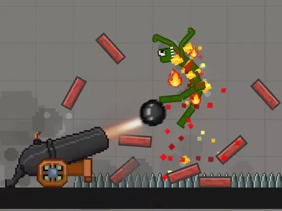 Capturas de tela do Ragdoll Dismounting Playground iPad 