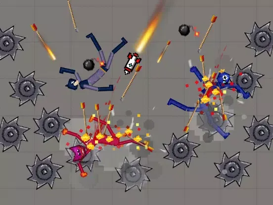 Capturas de tela do Ragdoll Dismounting Playground iPad 