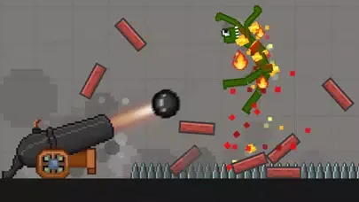 Capturas de tela do Ragdoll Dismounting Playground