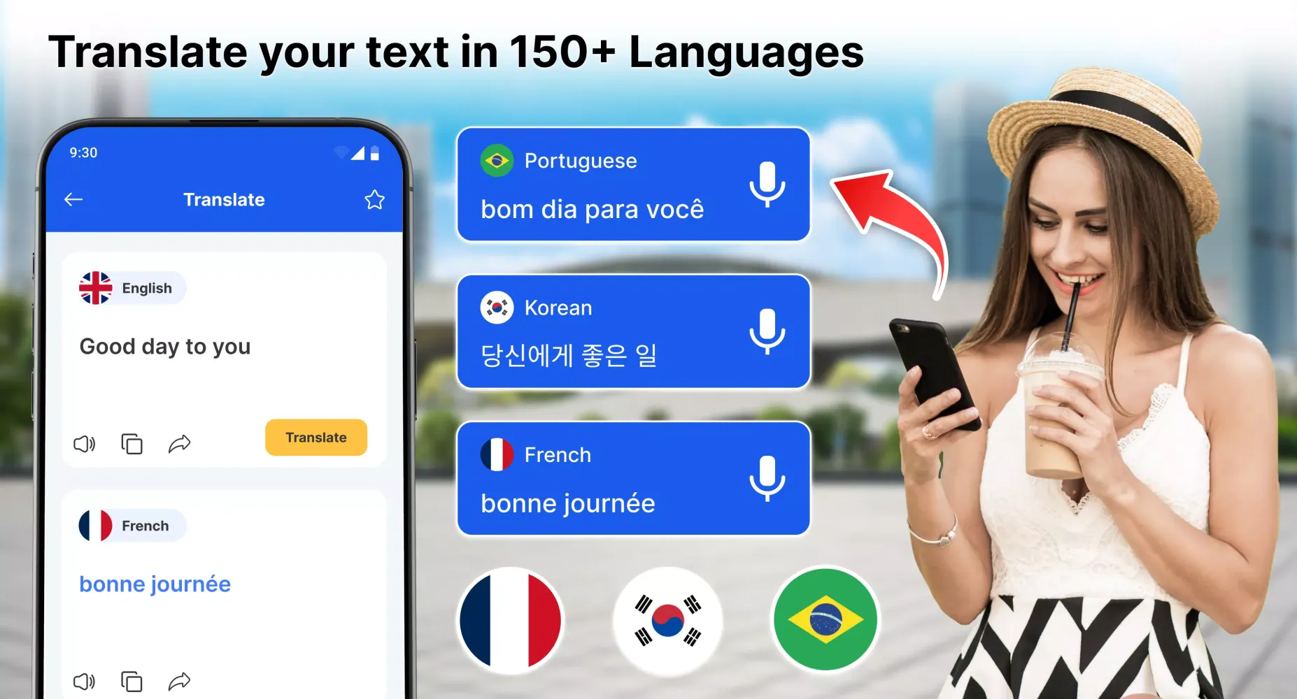 Captures d'écran de All Language Translator