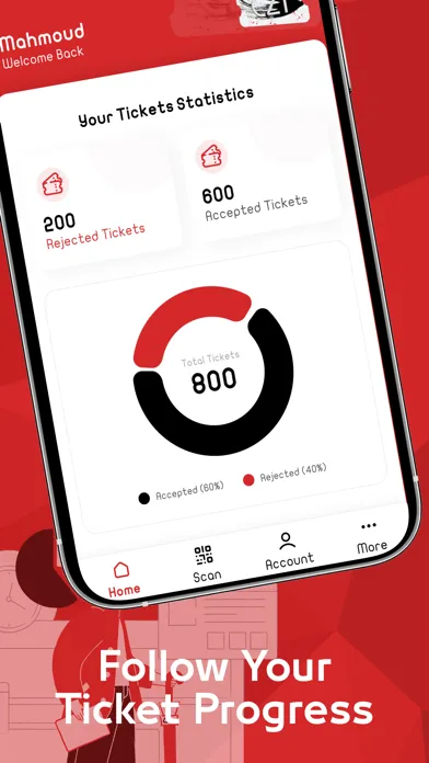 EZTickets scanner 스크린샷