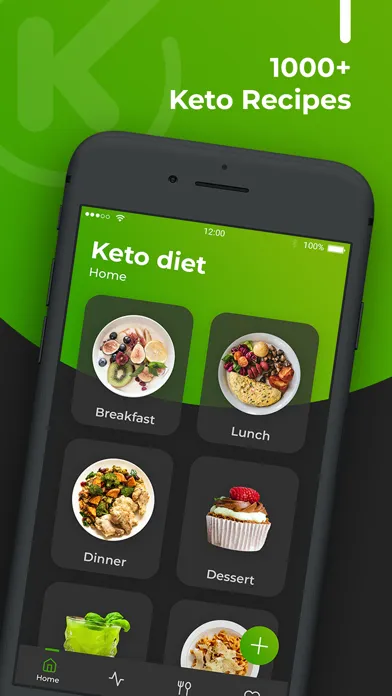 Скриншоты Keto Diet App- Recipes Planner