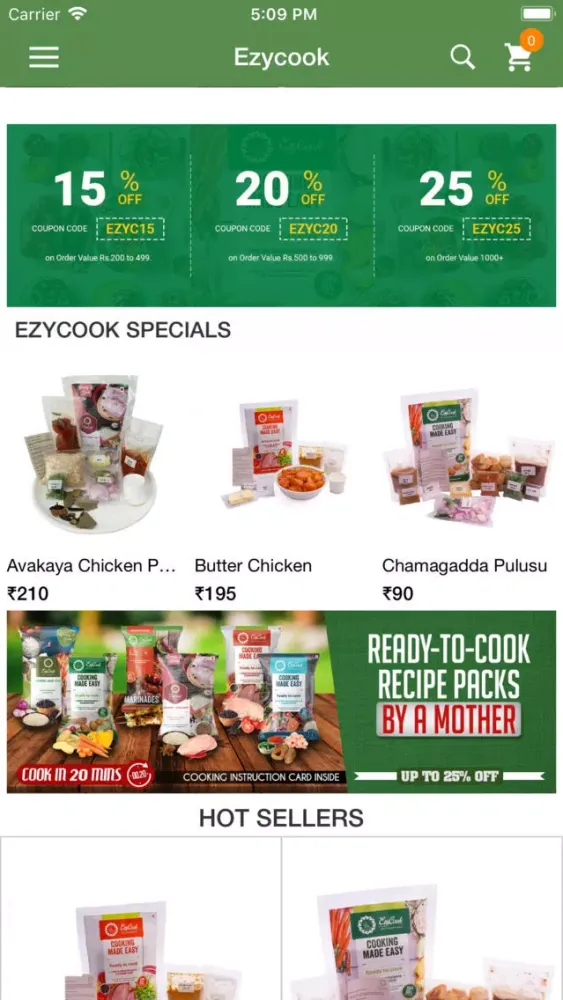 Screenshot di EzyCook