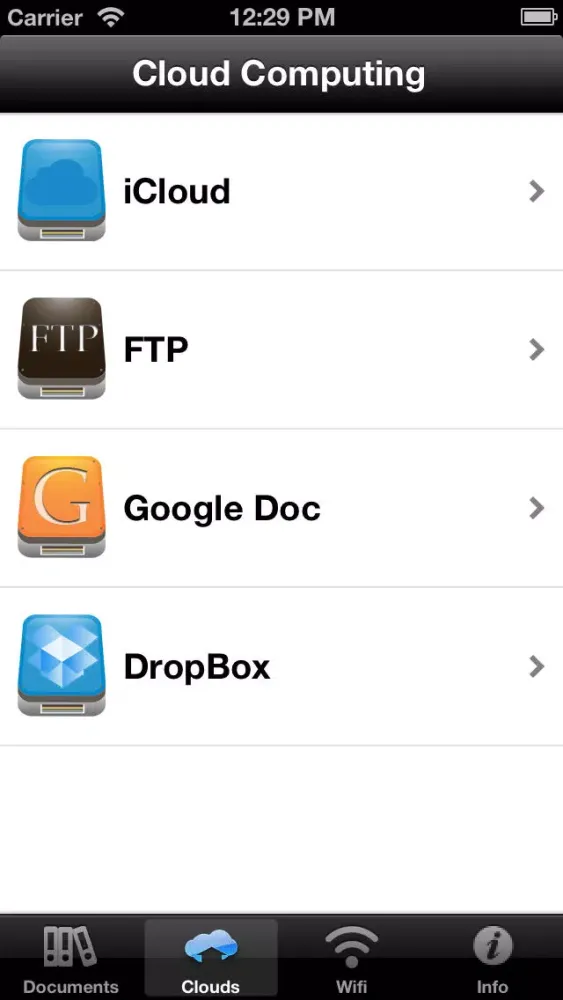 File Manager Screenshots