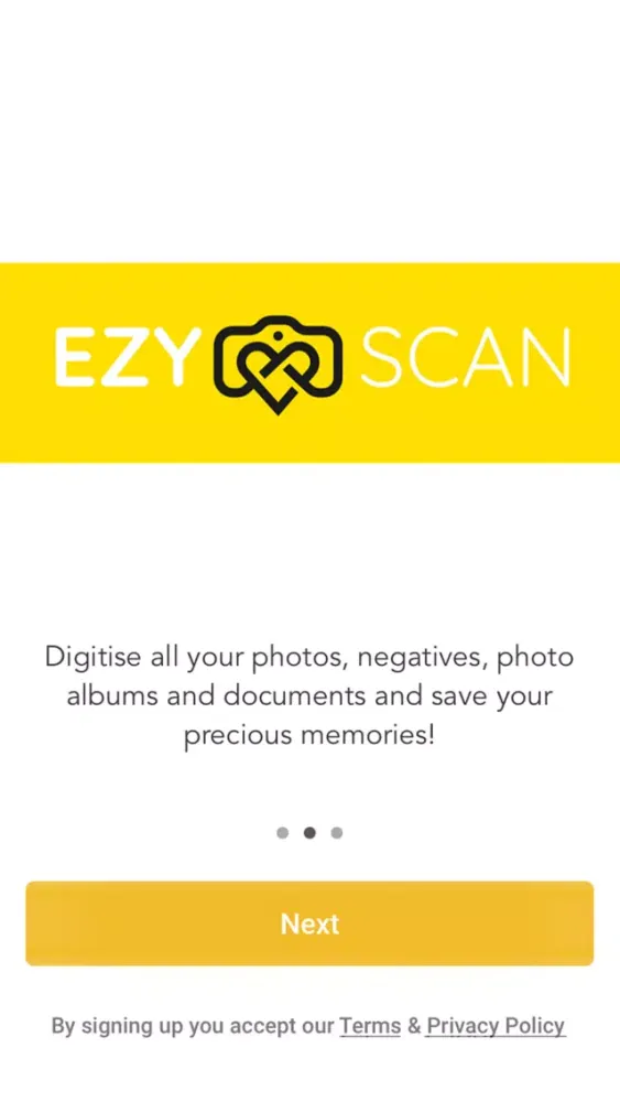 EZYscan-photo negative scanner スクリーンショット