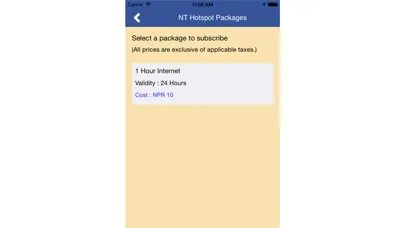 Ảnh chụp màn hình của NT Hotspot Locator