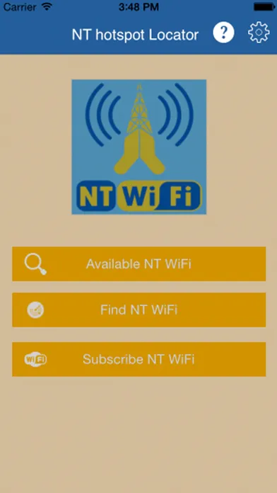 Ảnh chụp màn hình của NT Hotspot Locator