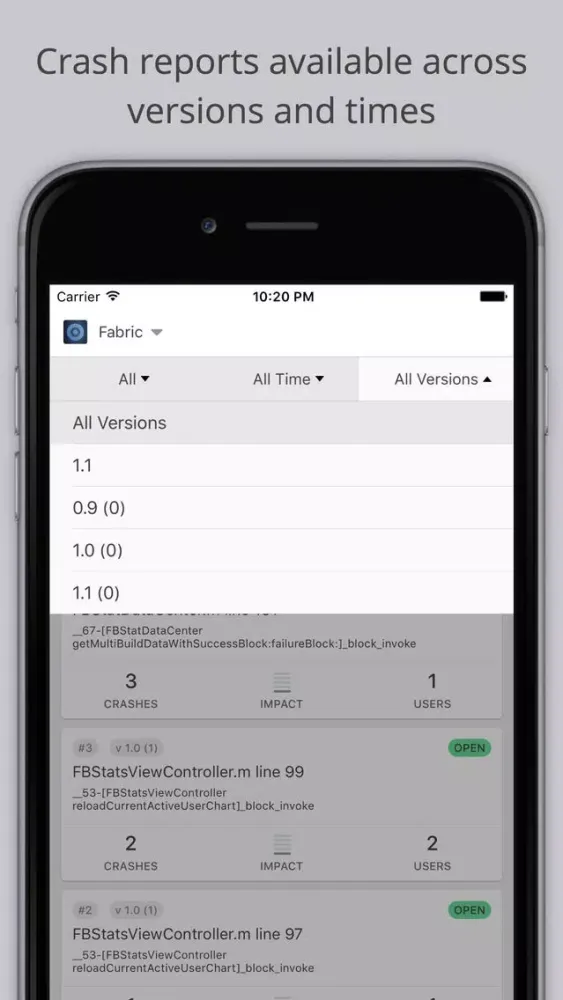 Mobly - A mobile client for Twitter's Fabric应用截图
