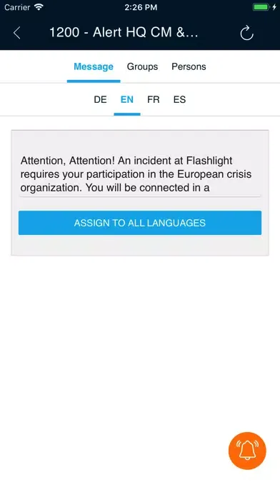 Ảnh chụp màn hình của F24 Alert!