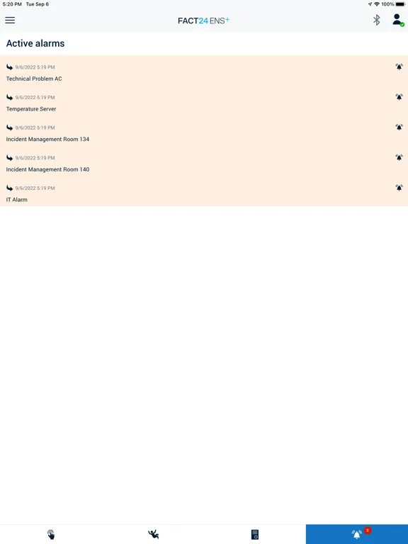 FACT24 ENS+ iPad  Screenshots