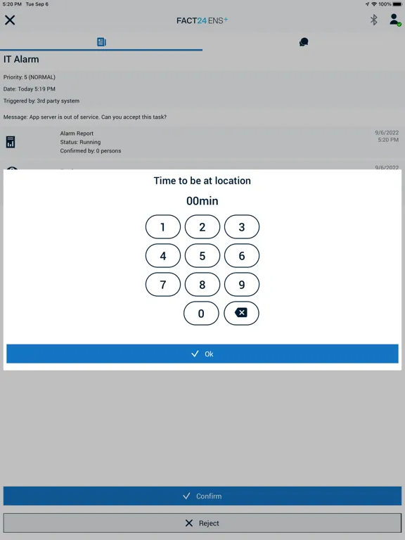 FACT24 ENS+ iPad  Screenshots