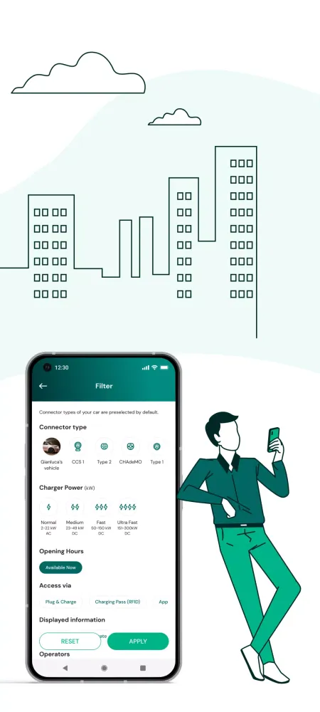 Capturas de pantalla de eSolutions Charging