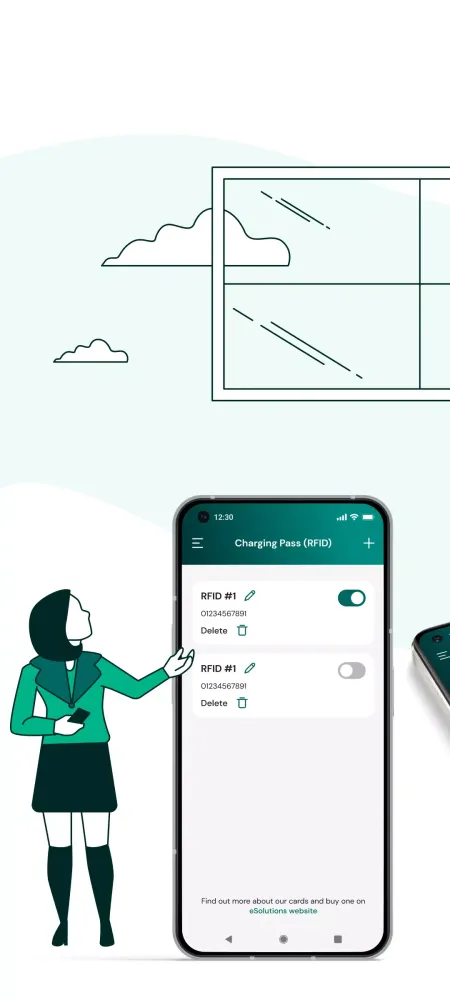 Capturas de pantalla de eSolutions Charging