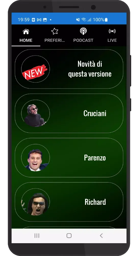 Voci da La Zanzara 스크린샷