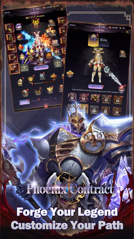 Tangkapan layar Phoenix Contract