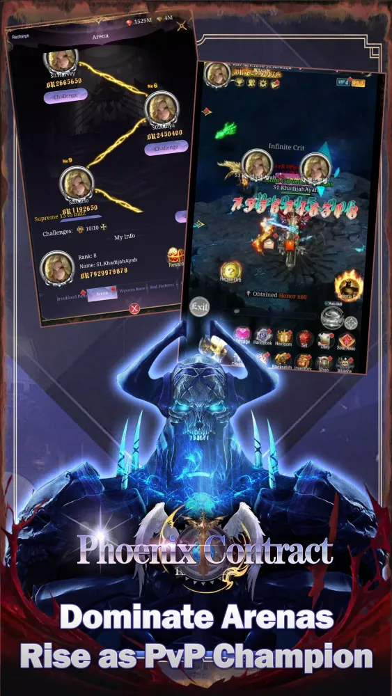 Tangkapan layar Phoenix Contract