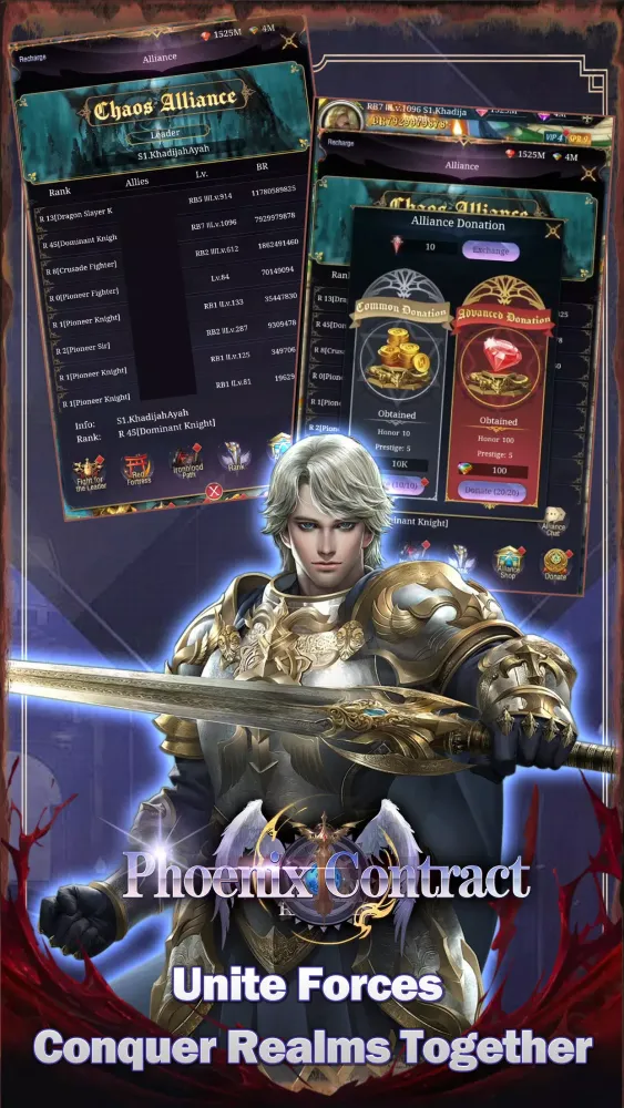 Tangkapan layar Phoenix Contract