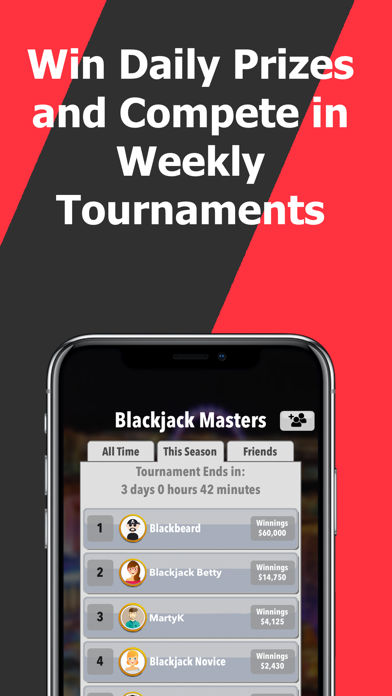 Tangkapan skrin Blackjack Masters - Learn 21