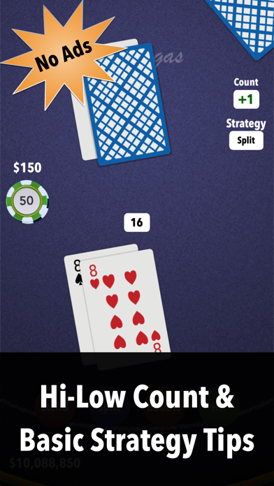 Tangkapan skrin Blackjack Masters - Learn 21