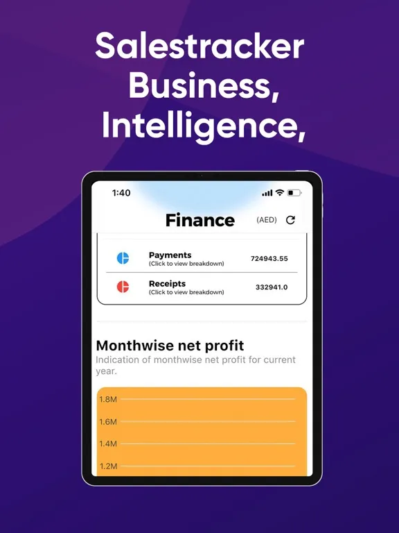 Salestracker BI iPad 應用截圖