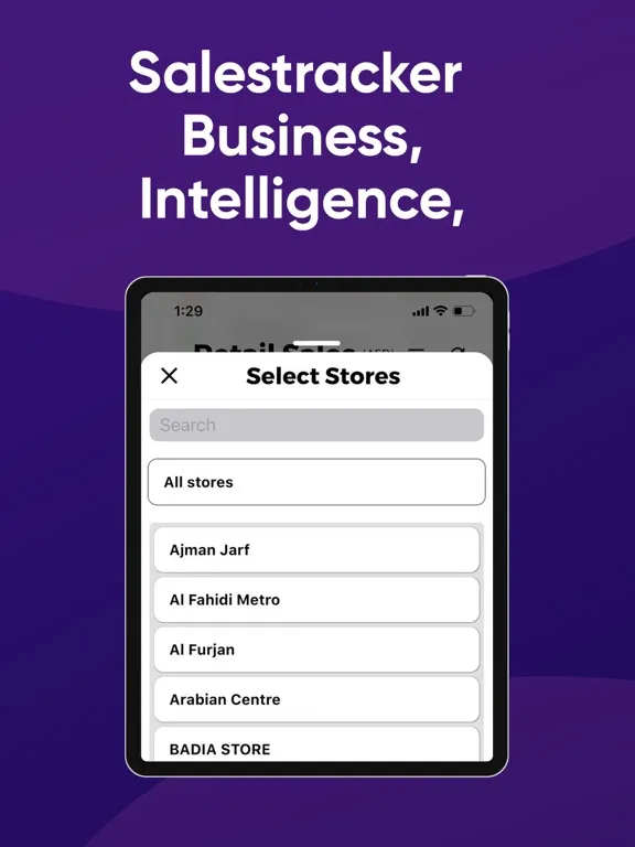 Salestracker BI iPad 應用截圖