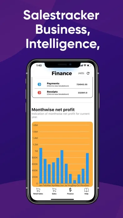Salestracker BI應用截圖
