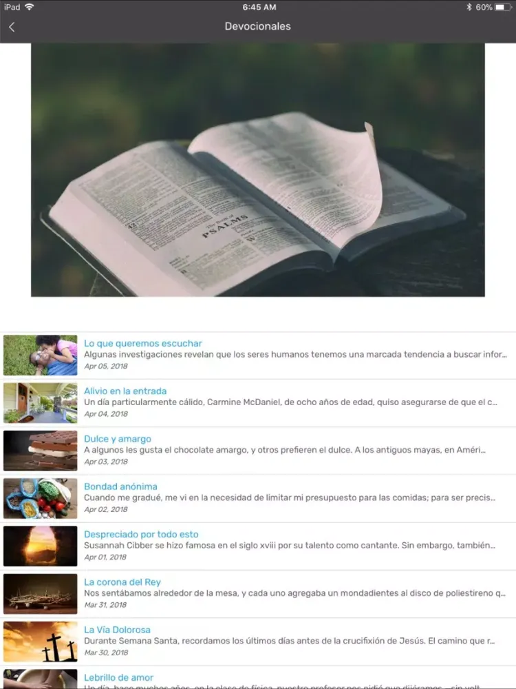Captures d'écran de ADtv Valores Sin Fronteras iPad 