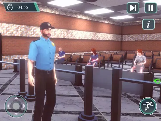 Airport Security Black Border iPad  スクリーンショット