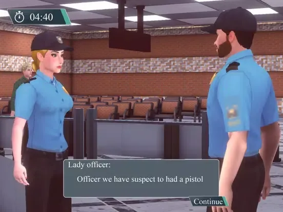 Airport Security Black Border iPad  スクリーンショット