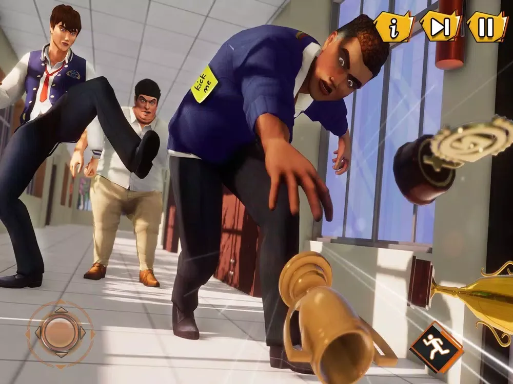 Zrzuty ekranu Bad Guys At The High School 3D iPad 