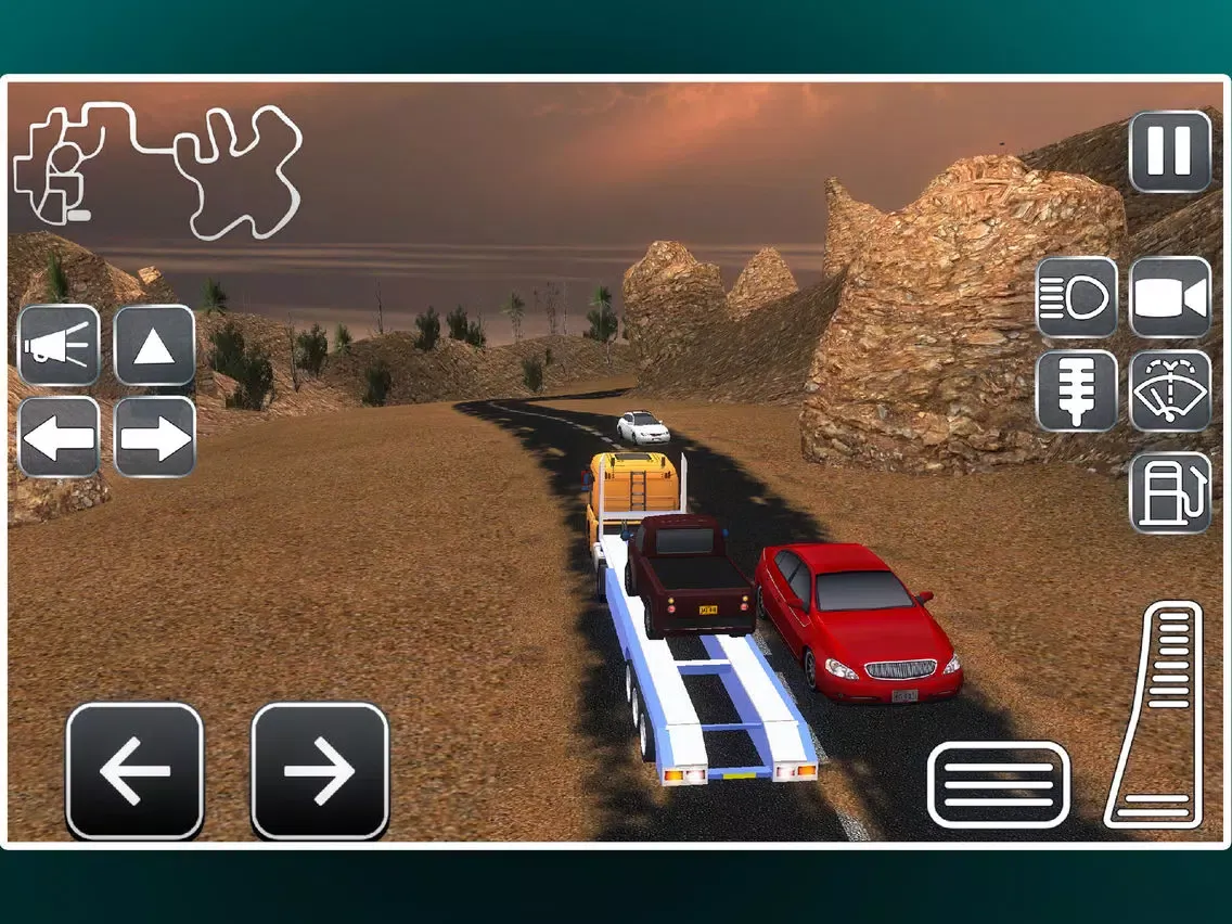 تصاویر Cargo Trailer Oil Transport-er iPad 