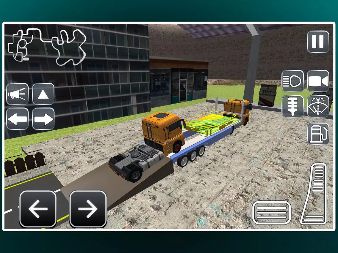 تصاویر Cargo Trailer Oil Transport-er iPad 