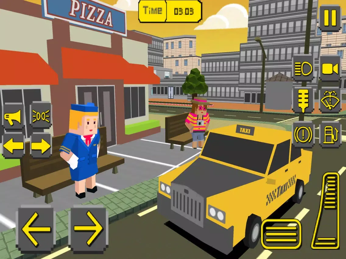 Capturas de pantalla de City Taxi Simulator 2018 iPad 