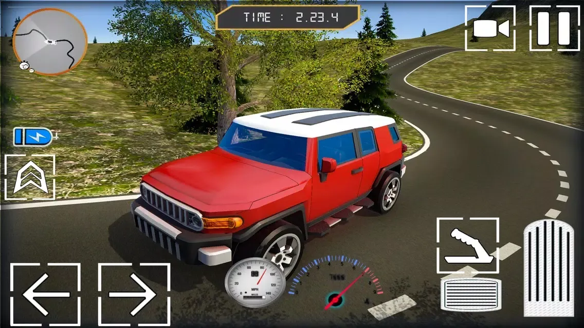Captures d'écran de Off-road 4x4 SUV Driving 2018