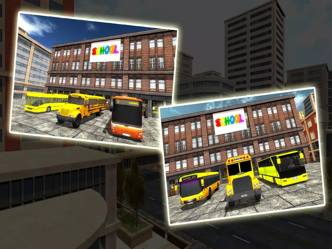 High School Bus Driver - City Bus Simulator 2017 iPad  Screenshots