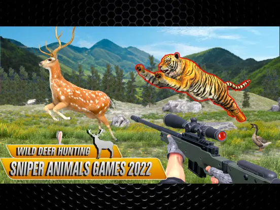 Captures d'écran de Deer Hunting : Animal Shooting iPad 
