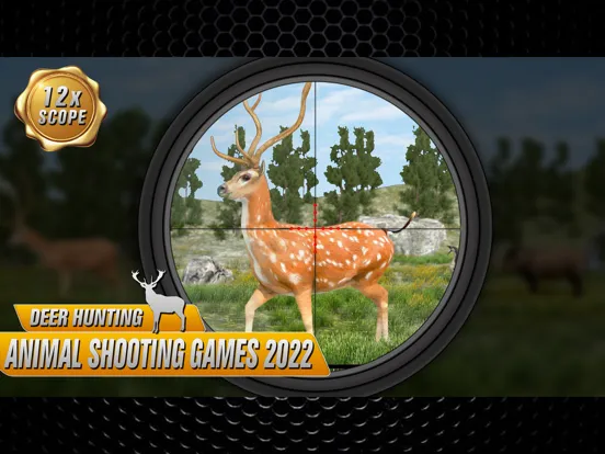 Captures d'écran de Deer Hunting : Animal Shooting iPad 