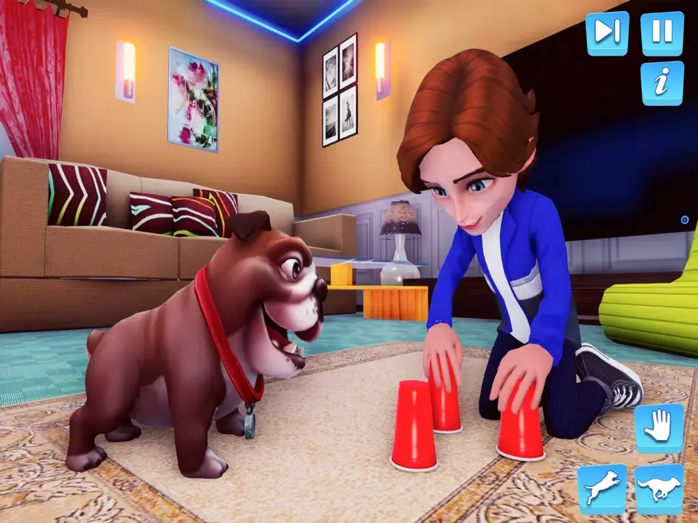 Screenshot di My Dog Simulator : Puppy Hotel iPad 