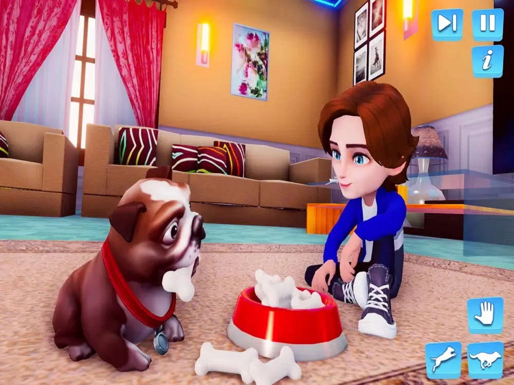 Screenshot di My Dog Simulator : Puppy Hotel iPad 